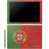 Portuguese Flag Dark Wood Galaxy Book 12in Skin